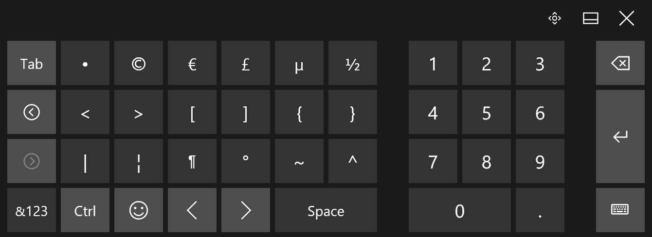 Touch Keyboard